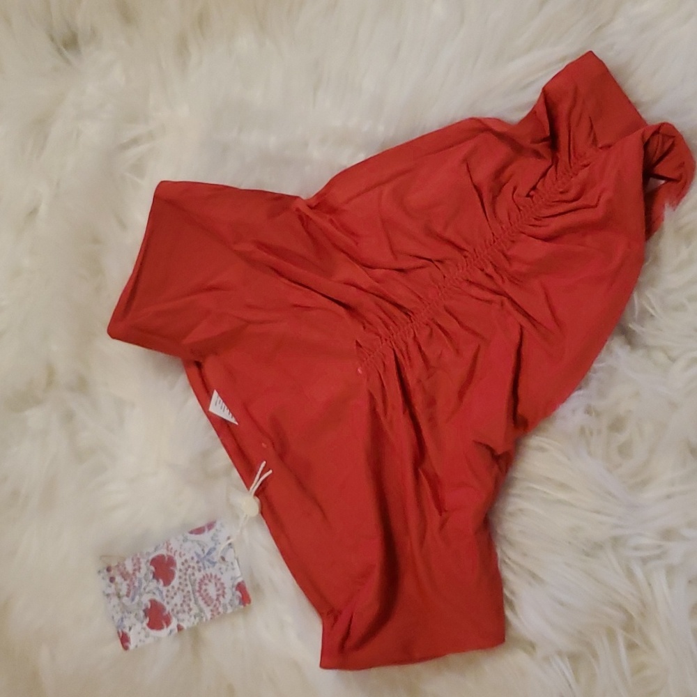 Toluca Swim Gia Maxi bottom - Scarlet - Picture 4 of 13